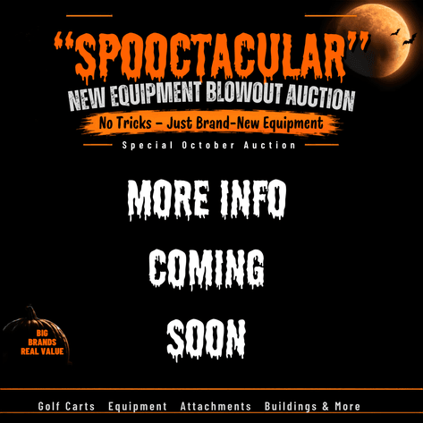 Image for Fall New Equipment Blowout Auction