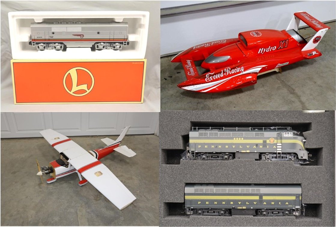 Image for January Train and RC Plane/Boat Auction