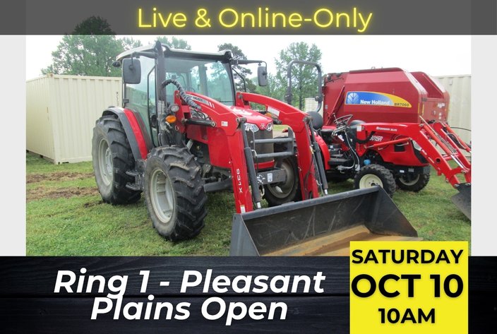 Image for Ring 1 - 2026 Fall Pleasant Plains Open Farm and Heavy Equipment Auction