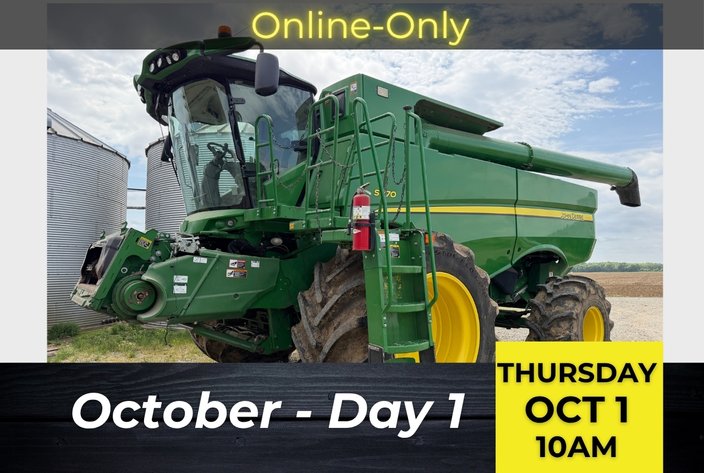 Image for Day 1 - October 2026 Open Farm and Heavy Equipment Auction