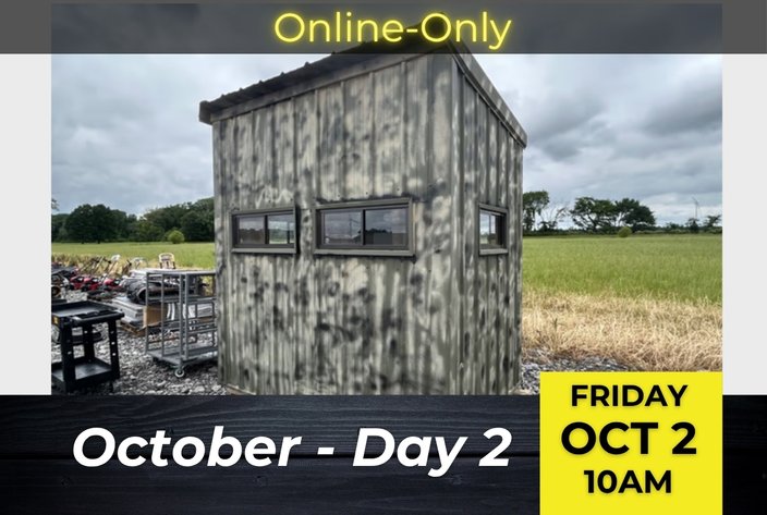 Image for Day 2 - October 2026 Open Farm and Heavy Equipment Auction