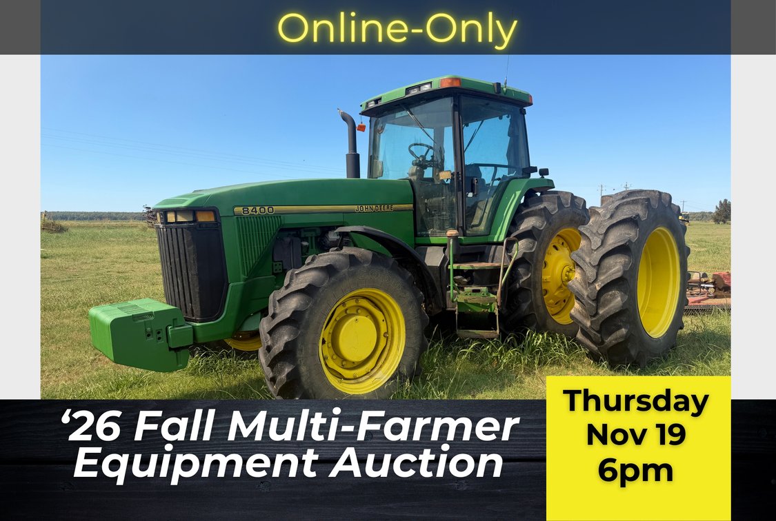 Image for 2026 Fall Multi Farmer Auction