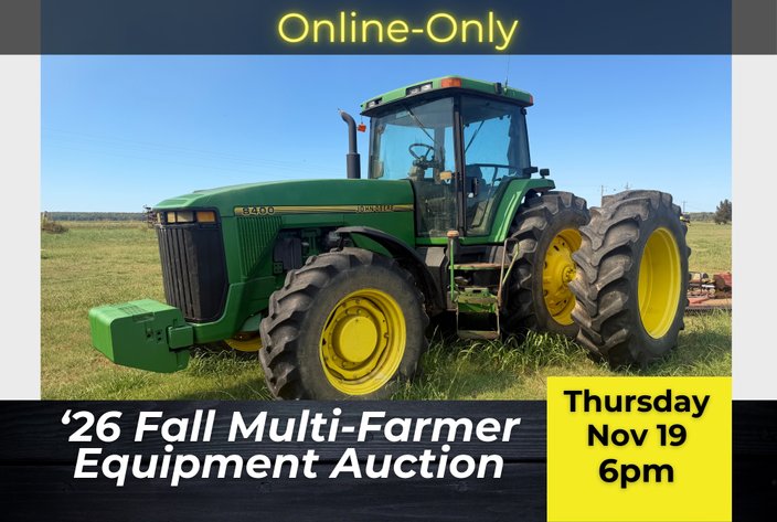 Image for 2026 Fall Multi Farmer Auction