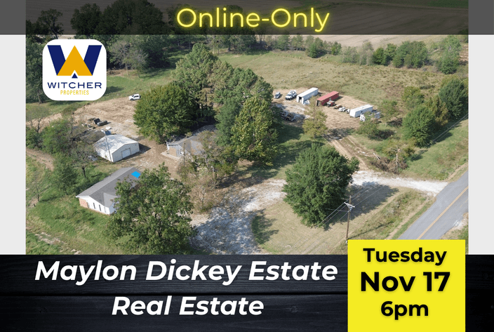Image for Maylon Edward Dickey Real Estate Auction