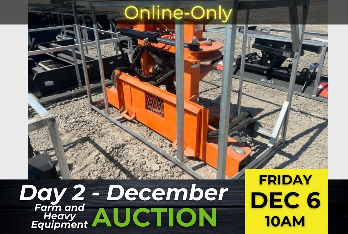 Image for Day 2 - December 2024 Open Farm and Heavy Equipment Auction