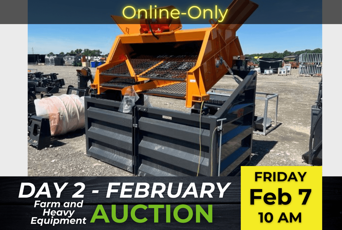 Image for Day 2 - February 2025 Open Farm and Heavy Equipment Auction