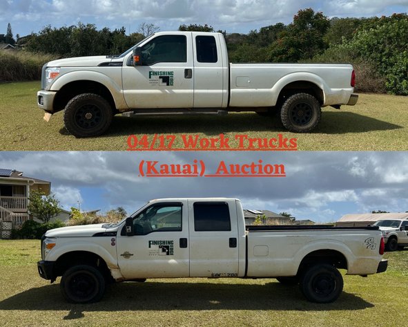 Image for 04/17 Work Trucks (KAUAI) Auction
