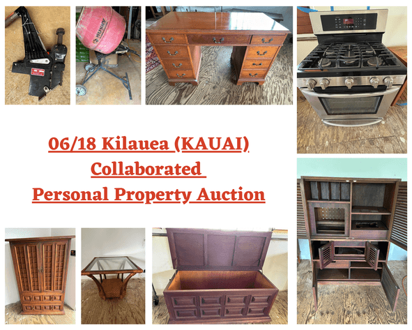 Image for 06/18 Kilauea Collaborated Personal Property Auction