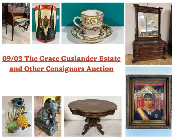 Image for 09/03 The Grace Guslander Estate and Other Consignors Auction
