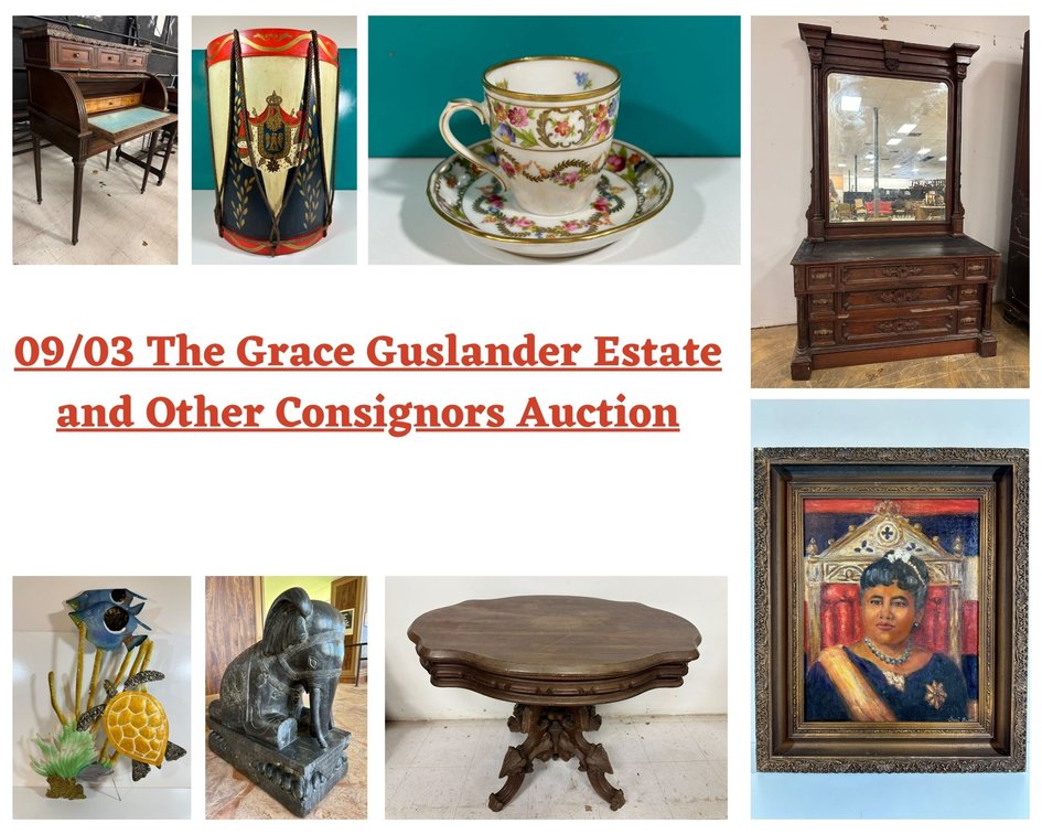 Image for 09/03 The Grace Guslander Estate and Other Consignors Auction