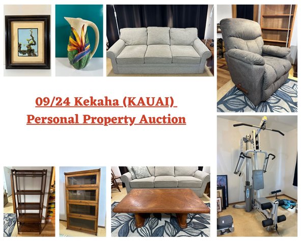 Image for 09/24 Kekaha (KAUAI) Personal Property Auction
