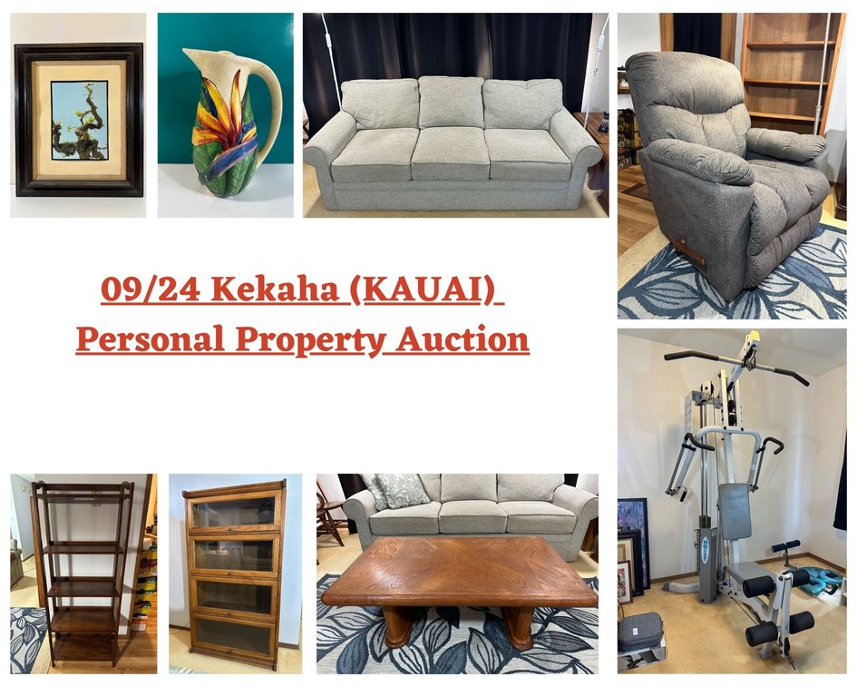Image for 09/24 Kekaha (KAUAI) Personal Property Auction