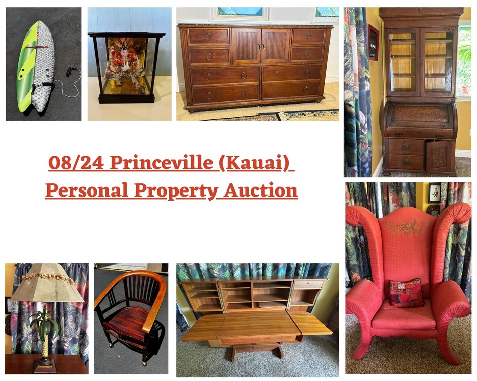 Image for 08/24 Princeville (Kauai) Personal Property Auction