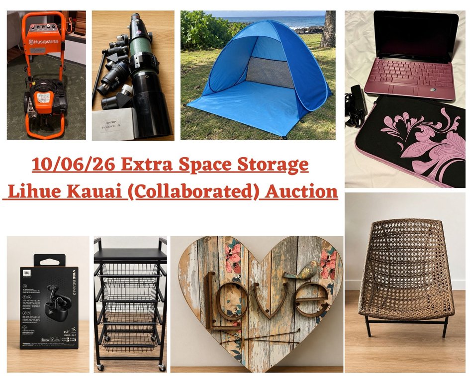 Image for 10/06/26 Extra Space Storage Lihue Kauai (Collaborated) Auction
