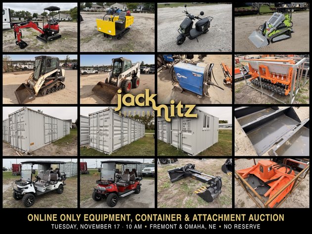 Image for Container, Construction & New Equipment No Reserve Online Only Auction