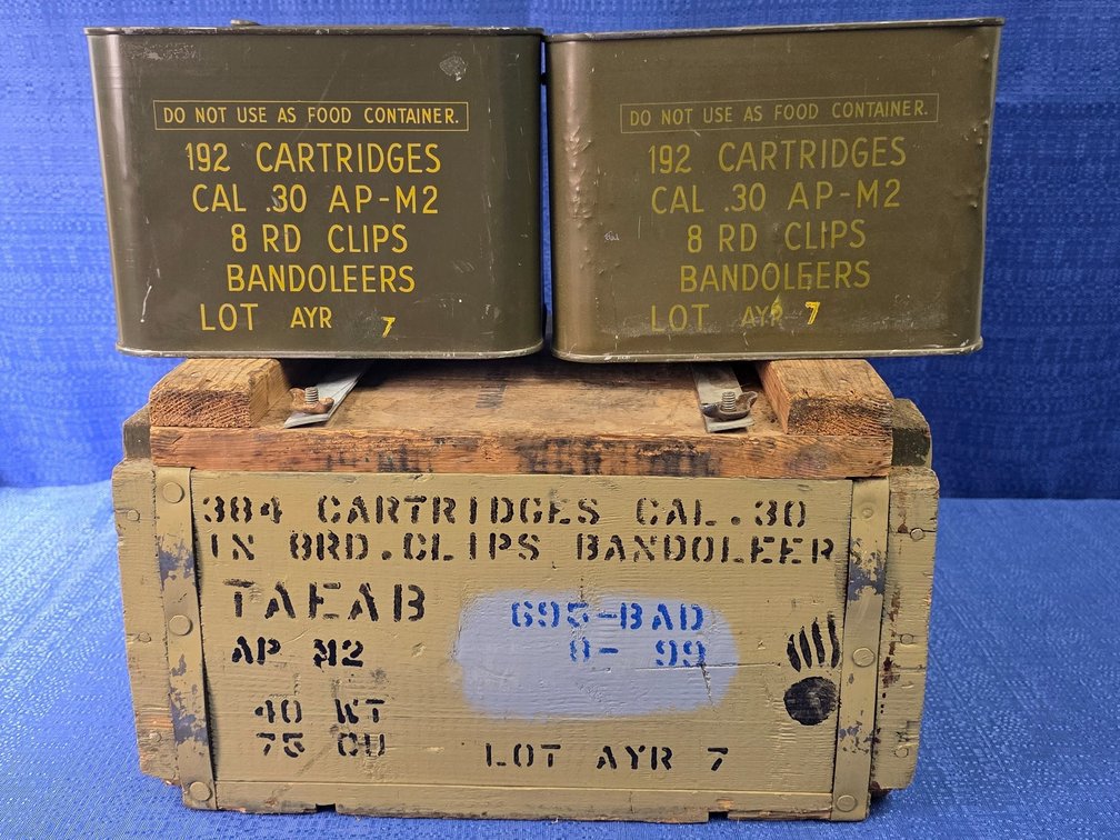 Image for Large Collection of Military Surplus Ammunition, Firearms, Reloading Supplies and More! 