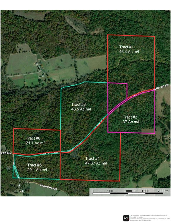 Image for Bollinger County 6 tracts BCR 924