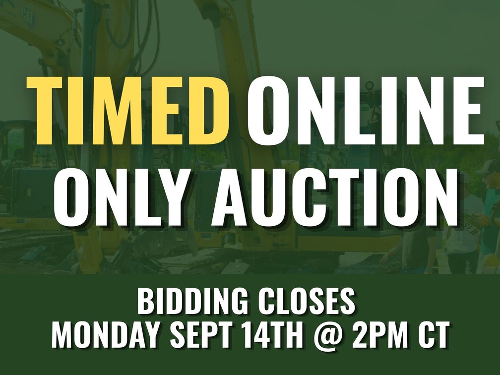 Image for SEPT 9TH - 14TH | TIMED ONLINE ONLY AUCTION