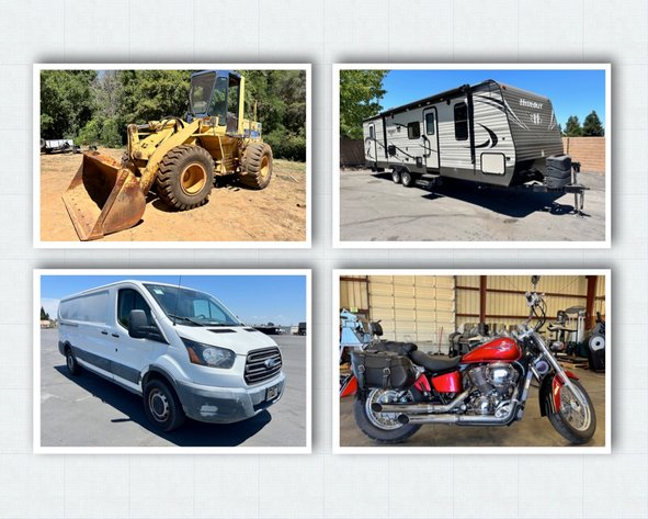 August Heavy Equipment, Vehicles & Ind Tools