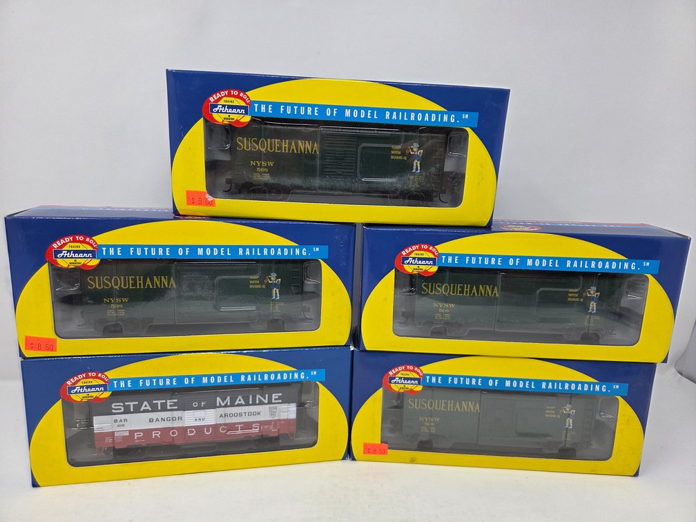 Image for (Online Only Auction) Train Collection Auction  (HO Gauge)  Engines - Cabooses - Freight Cars - Model Kits - Figures - Dolls