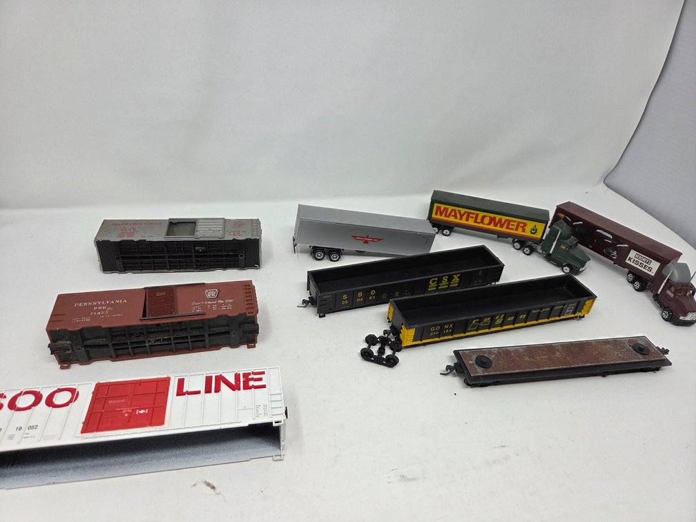 Image for (Online Only Auction) Train Collection Auction  (HO Gauge)  Engines - Cabooses - Freight Cars - Model Kits - Figures - Dolls