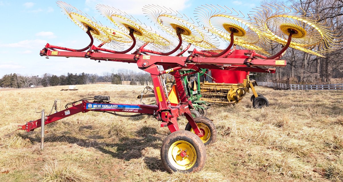 Image for Stoltzfus Hay Feeders, Anderson A380FD Mixer, Trailers, John Deere Hay Equipment - Bid In-Person or Online