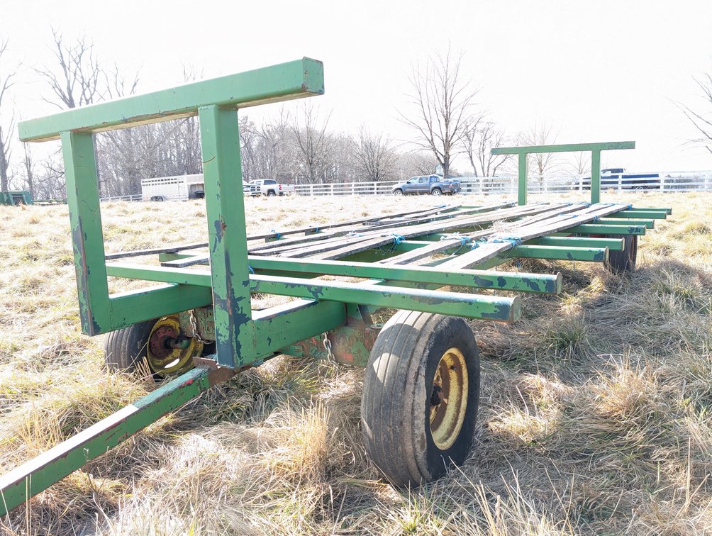 Image for Stoltzfus Hay Feeders, Anderson A380FD Mixer, Trailers, John Deere Hay Equipment - Bid In-Person or Online