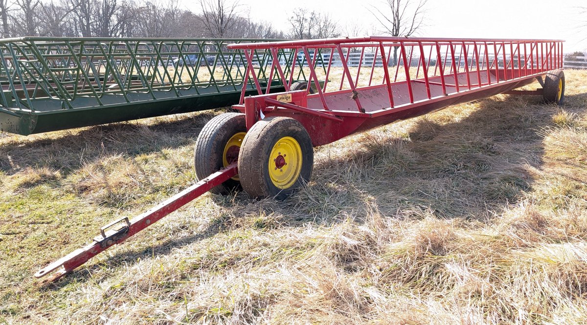 Image for Stoltzfus Hay Feeders, Anderson A380FD Mixer, Trailers, John Deere Hay Equipment - Bid In-Person or Online
