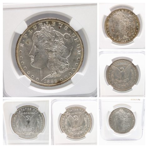 Image for Gold Coins, Morgan Silver Dollars, Peace Dollars, US Silver Coins, Sterling Silver, Vintage Lunch Boxes & Loudoun County Ledgers! - Virtual Auction - No In-Person Bidding