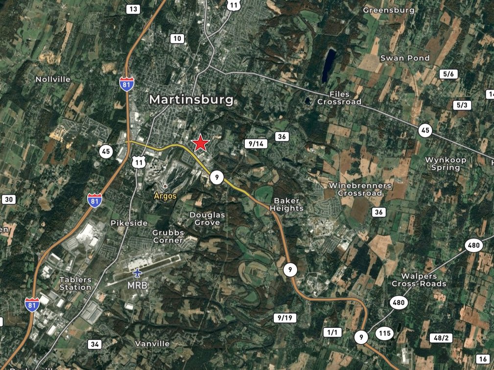 Image for 3 BR/1 BA Home Minutes From I-81 in Martinsburg, WV--Excellent Primary Residence or Investment Property!!