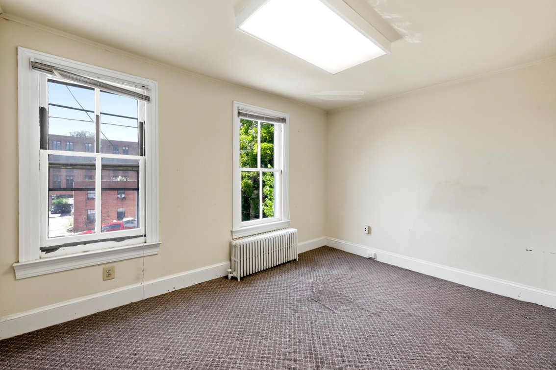 Image for Rare Downtown Leesburg, VA Opportunity! 3 Attached Buildings with 13 Parking Spaces on E. Market St. Across from the Historic Courthouse — Selling as a Single Offering!!