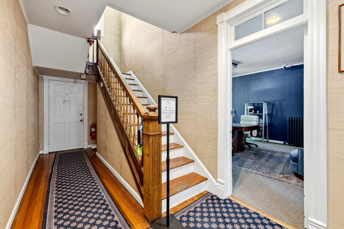 Image for Rare Downtown Leesburg, VA Opportunity! 3 Attached Buildings with 13 Parking Spaces on E. Market St. Across from the Historic Courthouse — Selling as a Single Offering!!