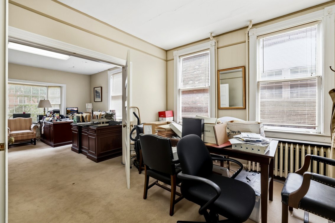 Image for Rare Downtown Leesburg, VA Opportunity! 3 Attached Buildings with 13 Parking Spaces on E. Market St. Across from the Historic Courthouse — Selling as a Single Offering!!