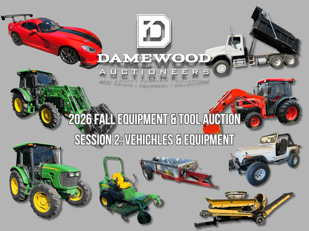 Image for Equipment - Fall Equipment Sale 2026 - Bid In-Person or Online