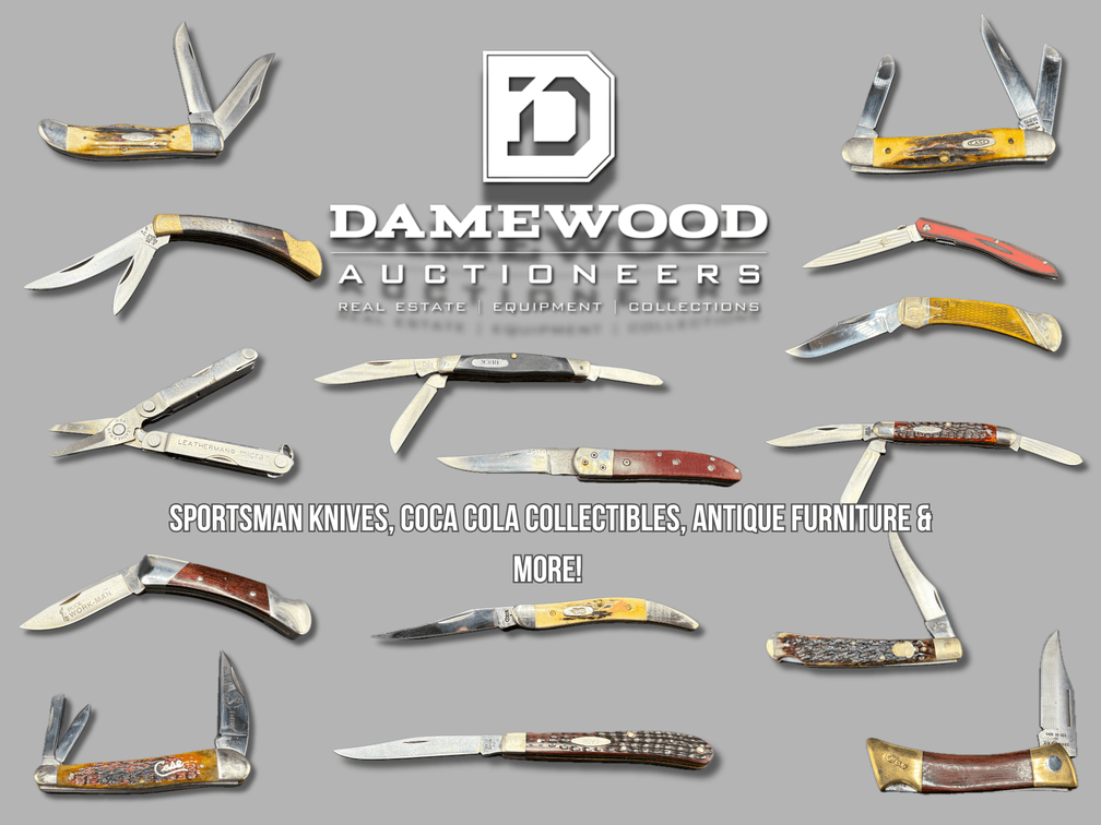 Image for Sportsman Knives, Coca Cola Collectibles, Antique Furniture & More! - Virtual Simulcast Auction - No In-Person Bidding