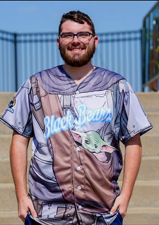 Image for WV Black Bears Authentic, Game Worn, Star Wars Jerseys, All Proceeds go to WVU Medicine