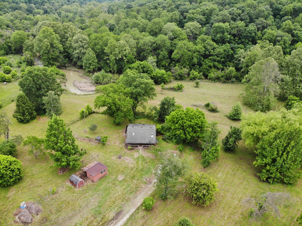 Image for Log Cabin on Basement | 10± Scenic Acres with Creek Frontage Online Auction