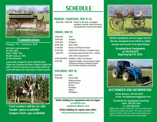Image for Tri-State Cattle and Horse Auction 2026- Friday- Day 1