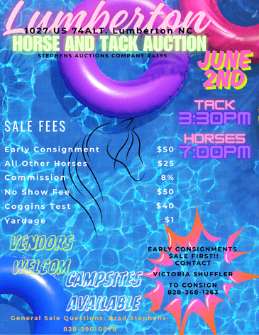 Image for Lumberton Horse and Tack Auction June 2025