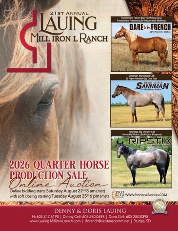 Image for 21st Annual Lauing Mill Iron L Ranch Production Sale