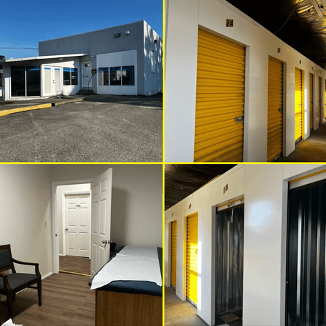 Image for STORAGE UNITS! COMMERCIAL BUILDING! GARAGE SPACE! HIGH TRAFFIC FRONTAGE! 108 W Pike Street, Clarksburg, W.Va. 26301. Bidding is open now and begins closing on Thursday October 8th, at 6:00 p.m.