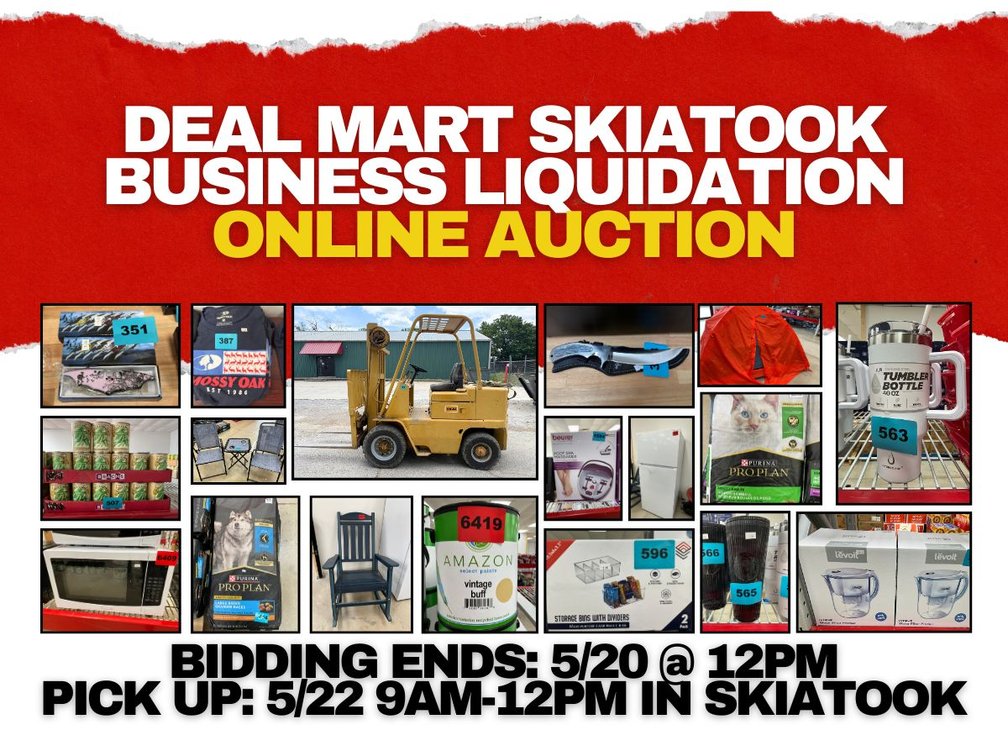 Image for Deal Mart Skiatook Business Liquidation Auction