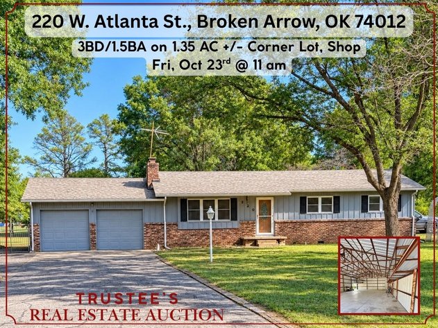 Image for Trustee's Real Estate Auction - Broken Arrow