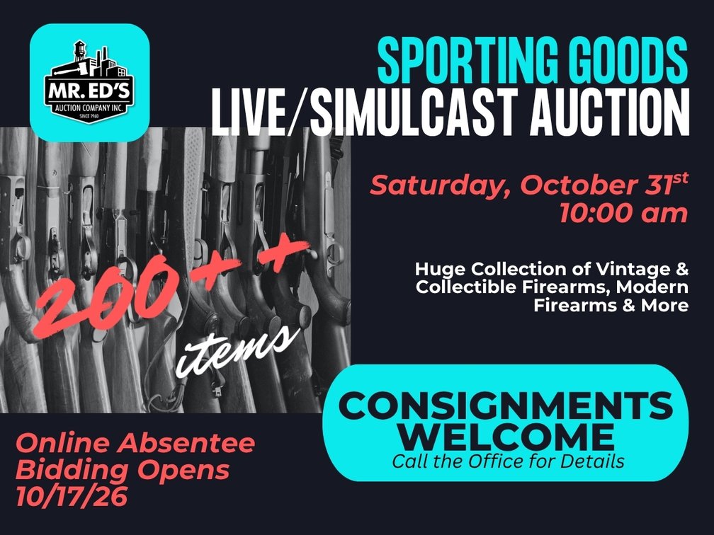 Image for Live/Simulcast Sporting Goods Auction
