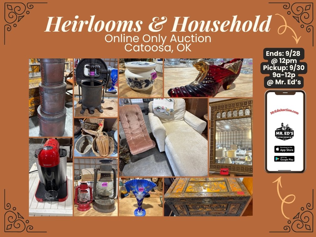 Image for Heirlooms & Household Online Auction
