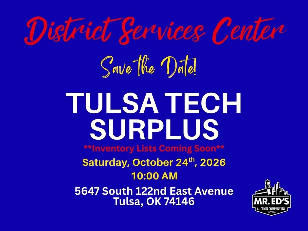 Image for Tulsa Tech Surplus - District Services Center