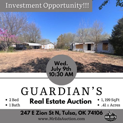 Image for Guardian's Real Estate Auction in Tulsa