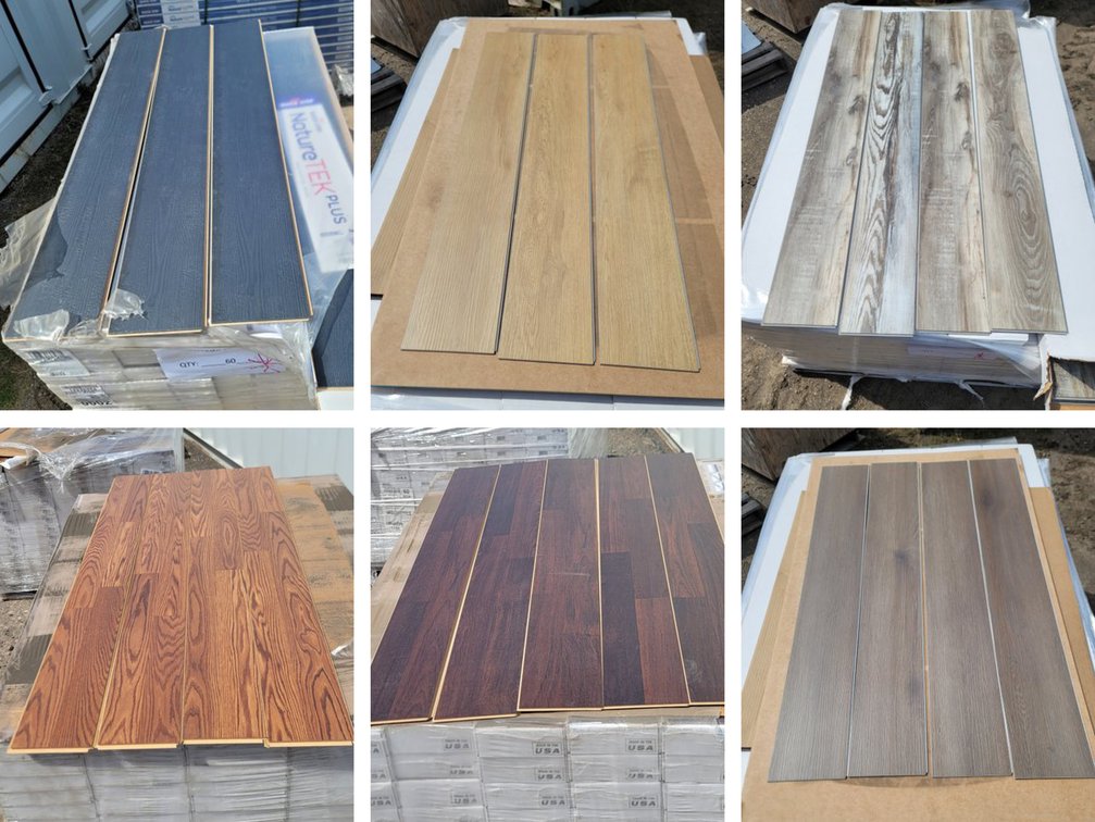 New Waterproof Vinyl & Laminate Snap Together Flooring (120494)