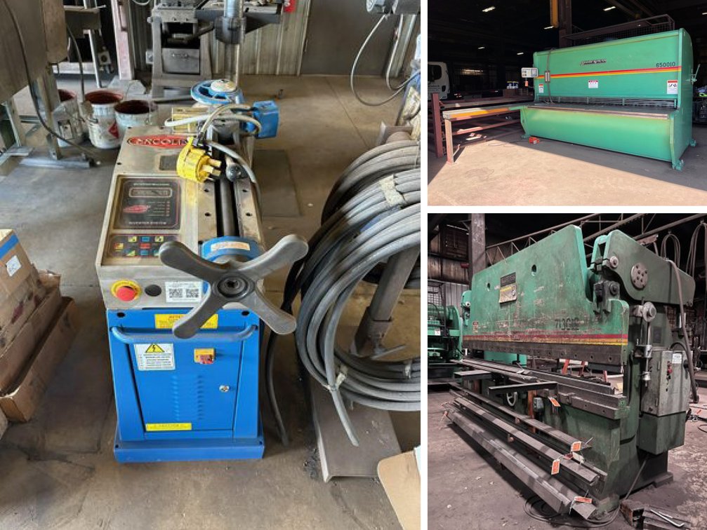 Steel Fabricator Retirement Auction Phase 1 (117023)