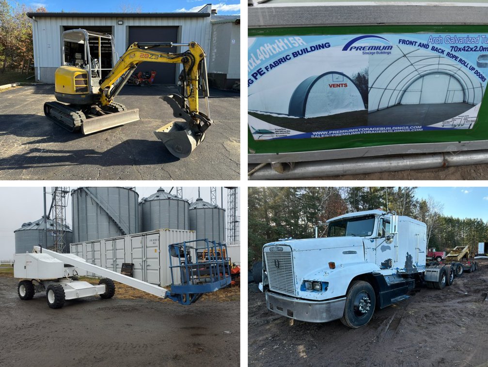 WI & MN Multiple Locations Construction & AG Equipment Auction (118475)